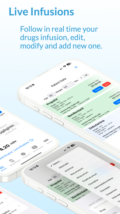 Drug Infusions Calc Screenshot