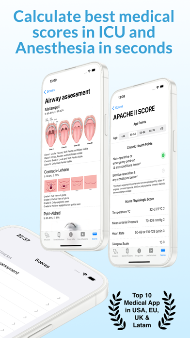 Drug Infusions Calc Screenshot
