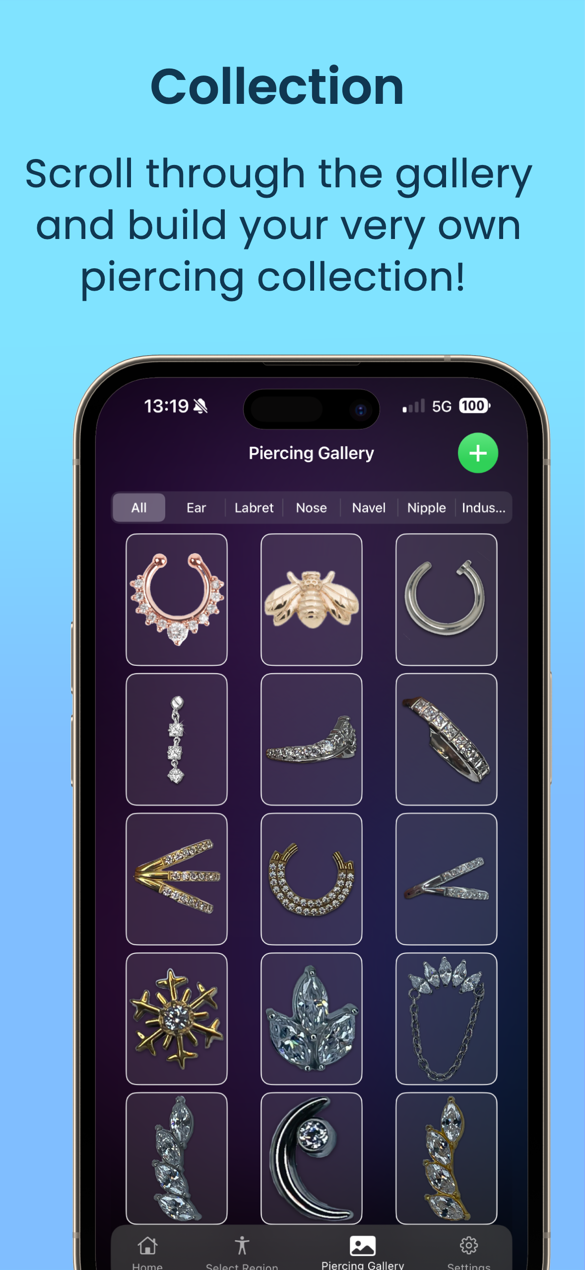 Piercing Simulator Screenshot